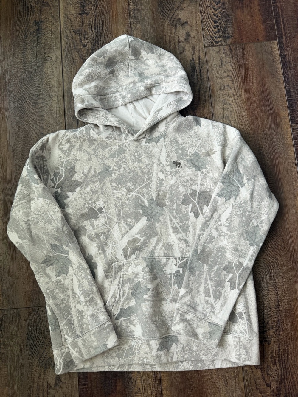 Abercrombie Kids Camo Hoodie - youth unisex size 11/12
